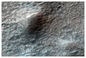 Layered Deposit in Noachis Terra Crater
