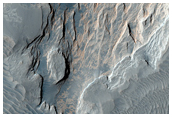 Light-Toned Units in Tithonium Chasma