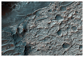 Bright Material on Crater Floor