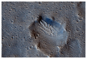 Distal Ramparts of Chryse Planitia Crater