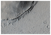 Multiple Terraces Or Layers Around Inselberg in Marte Valles