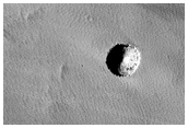 Deep Pit North of Arsia Mons