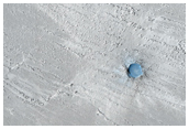 Landforms in Athabasca Valles