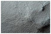 Textured Surface in the Southern Part of Trumpler Crater