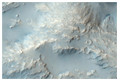 Crater in Tyrrhena Terra