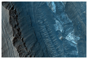 Chasm in Gale Crater