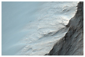 Central Peak of Pickering Crater