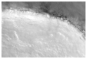 Thermally-Distinct Unnamed Crater in Northern Hemisphere