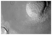Hills in Arcadia Planitia