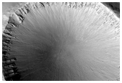 Fresh High-Latitude Crater