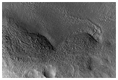 Mounds in Erebus Montes