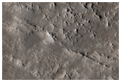 Flow Ejecta of Large Recent Crater in Tartarus Colles