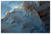 Nili Fossae Crater Rim