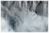 Large Fresh Crater Near Marte Vallis