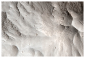 Well-Preserved Impact Crater on Alba Patera