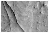 Colorful Mesas and Ridges in Huo Hsing Vallis