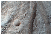 Bedrock Channel in Hellas Basin