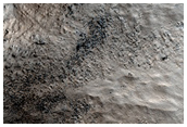 Gullies on Massif