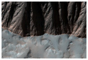 Recent Impact Crater Near Hadriaca Patera