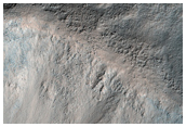Gullies in High-Latitude Crater