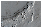 Small Valley Network Near Bank of Marte Valles