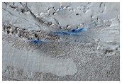 Incised Distributary Fan at the Distal End of Lethe Vallis
