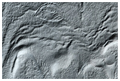 Crater with Gullies