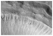 Pristine Pancake Crater on Northern Plains