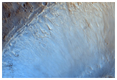 Crater with Bright Halo