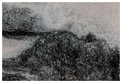 Frost Patch in Louth Crater