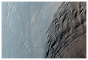 Interior Layered Deposits in East Candor Chasma