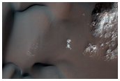 Central Peak of Crater near Herschel Crater