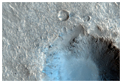 Impact Crater on the Floor of Kasei Valles
