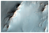 Central Peak of Large Crater in Northeast Side of Denning Basin