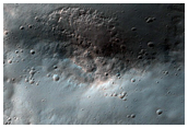 Cracked or Crevassed Floor in Niger Vallis as Seen in MOC Image S16-01806