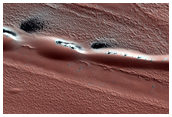 Ice Melting in Chasma Boreale during Northern Spring 