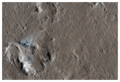 Tooting Crater Ejecta