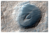Mottled Terrain on Floor of Hellas Basin