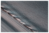 North Polar Layered Deposit Exposure