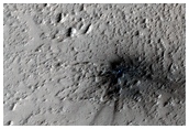 New Impact Crater Formed between January 2007 and December 2007
