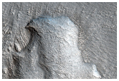 Debris Apron in Deuteronilus Mensae