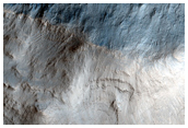 Crater or Escarpment East of Isidis Region 