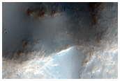 Crater in Tyrrhena Terra