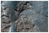 Terby Crater Surroundings