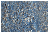Drainage Area in Arcadia Planitia Plains