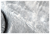 Material in Mamers Valles That Appears to Have Flowed