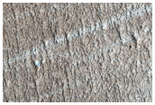 Dusty Region in Northeast Amazonis Planitia