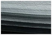Exposure of North Polar Layered Deposits