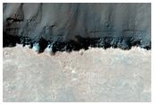 Layering in East Coprates Chasma Wall