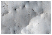 Boundary between Lava Flow and Potential Flood Deposits